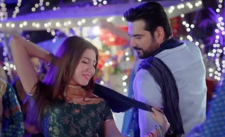 Mahira Khan and Humayun saeed Dancing