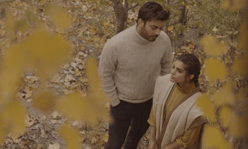 Fawad Khan and Sanam Saeed