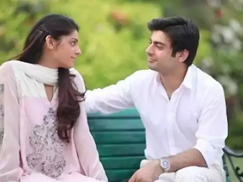 Fawad Khan and Sanam Saeed