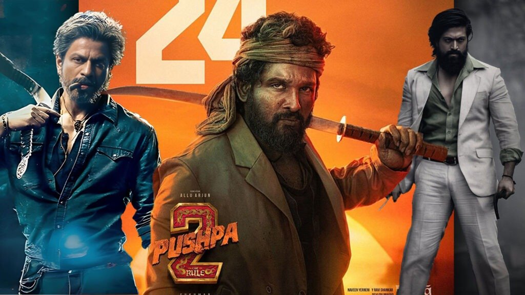 Allu Arjun (on the left):
Dressed in a stylish blue suit, he exudes confidence and charm.
His face is obscured for privacy.
Known as the “Stylish Star,” Allu Arjun has delivered memorable performances in Telugu cinema.
YASH (in the center):
Seen from the back, he holds a sickle—a rugged symbol.
YASH gained fame with the blockbuster film “KGF: Chapter 1.”
His intense portrayal of Rocky Bhai made him a sensation.
SRK (Shah Rukh Khan) (on the right):
Clad in an elegant white suit, he epitomizes sophistication.
SRK, the “King of Bollywood,” has an illustrious career spanning romantic dramas, thrillers, and more.