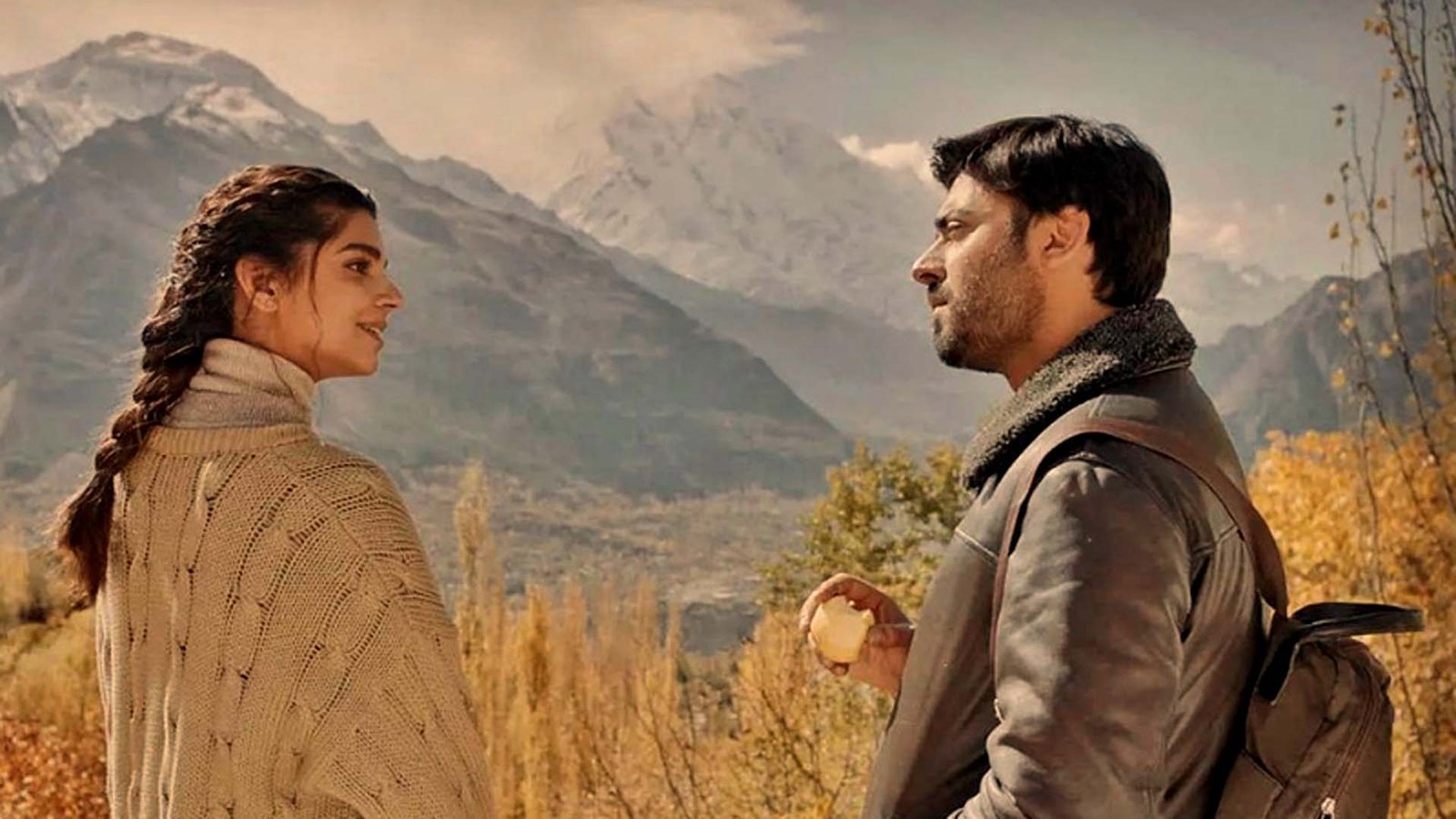 Fawad Khan and Sanam Saeed