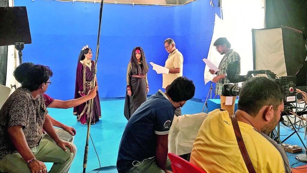 Indian Drama shooting set