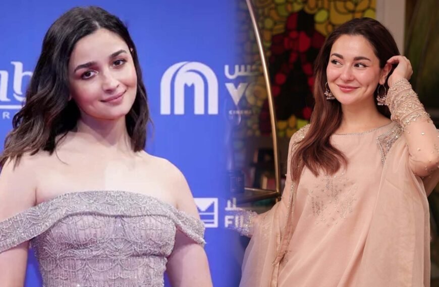 Alia Bhatt and Hania Aamir