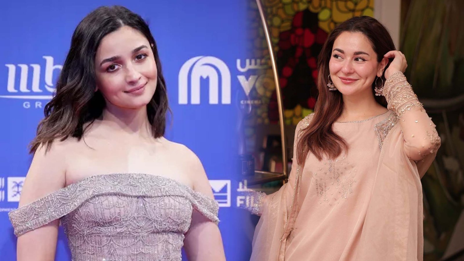 Alia Bhatt and Hania Aamir