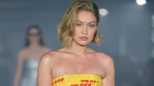 Gigi Hadid DHL Dress