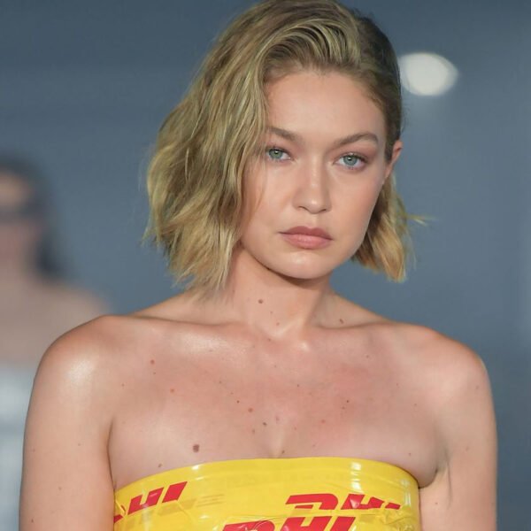 Gigi Hadid DHL Dress