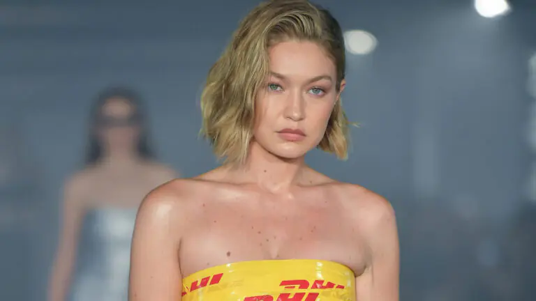 Gigi Hadid DHL Dress