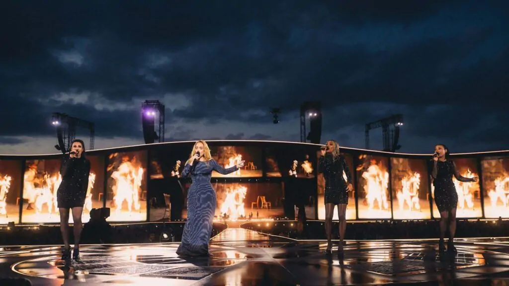 Adele Sets Guinness Record with the World’s Largest LED Video Wall Screen Performance 2 A Record-Breaking, Largest LED Video Wall
