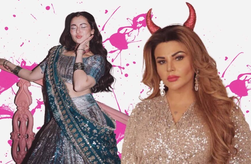 Hania Amir and Rakhi Sawant