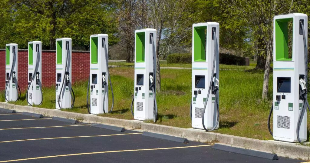 street electric charging ports
