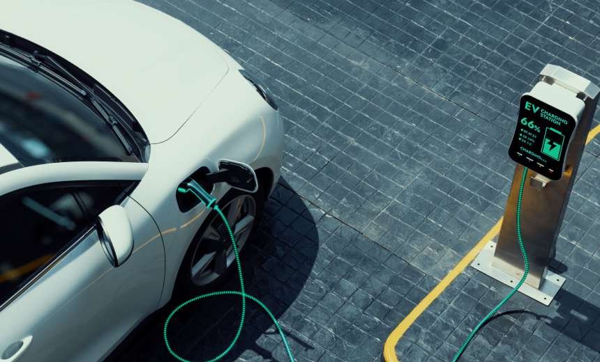 EV charging from the street charger
