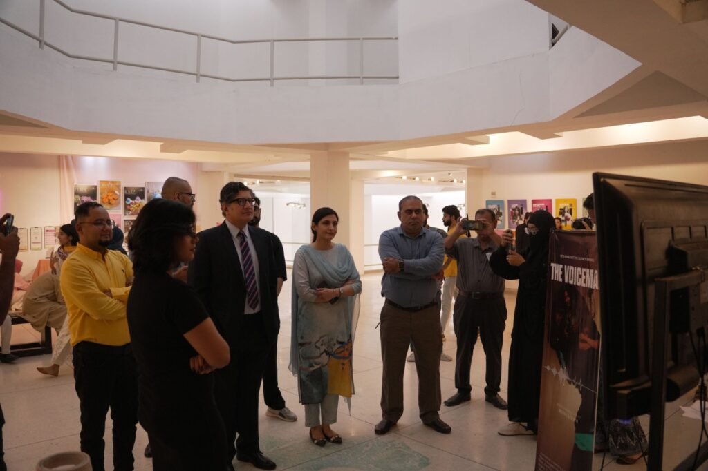 Ustad ALLAH Bux Gallery, GC University Students