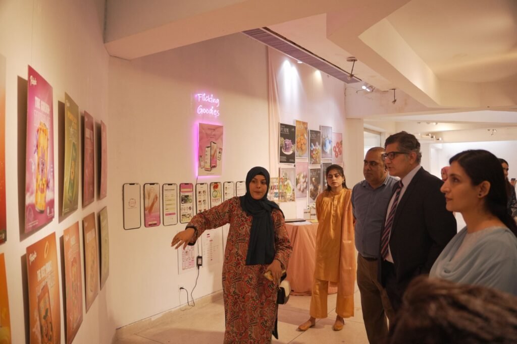 Ustad ALLAH Bux Gallery, GC University Students