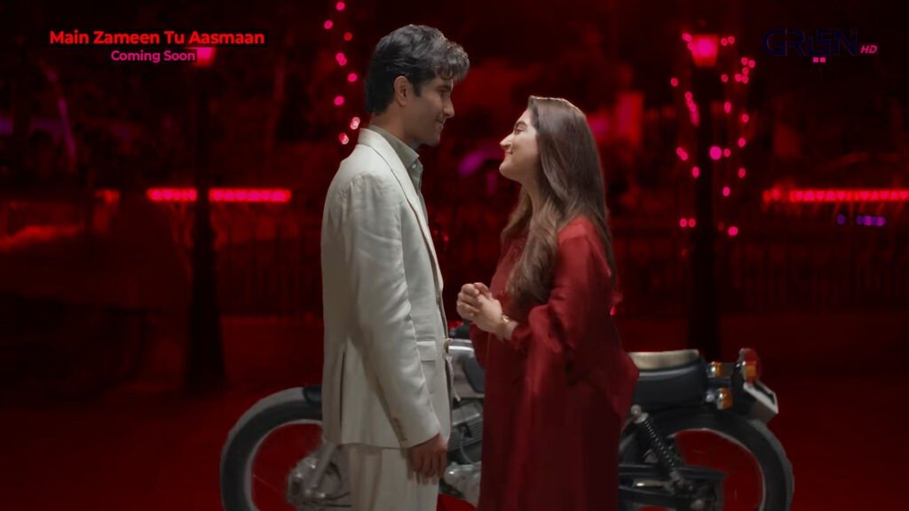 Main Zameen Tu Aasman drama Hiba Bukhari and Feroze Khan