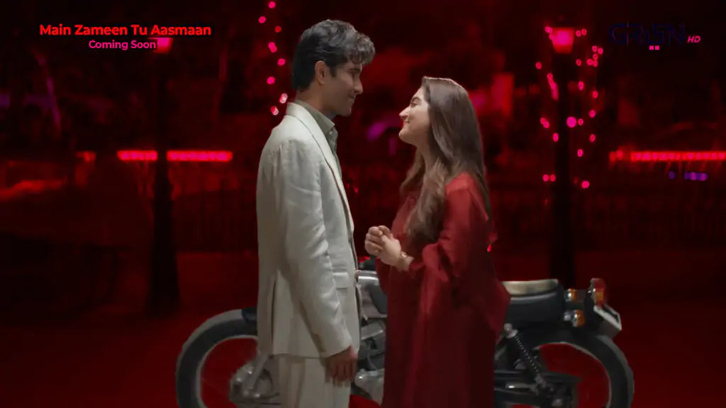Main Zameen Tu Aasman drama Hiba Bukhari and Feroze Khan