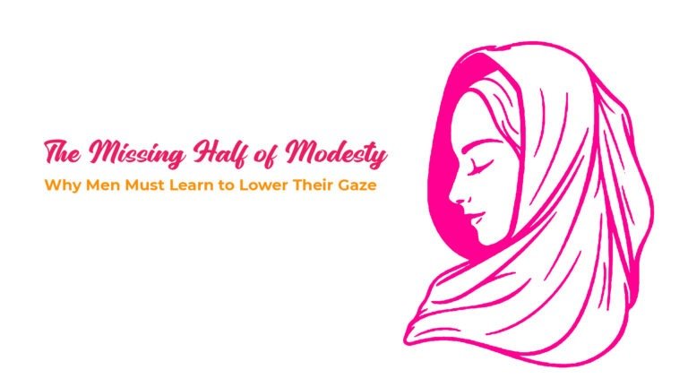 Why Men Must Learn to Lower Their Gaze