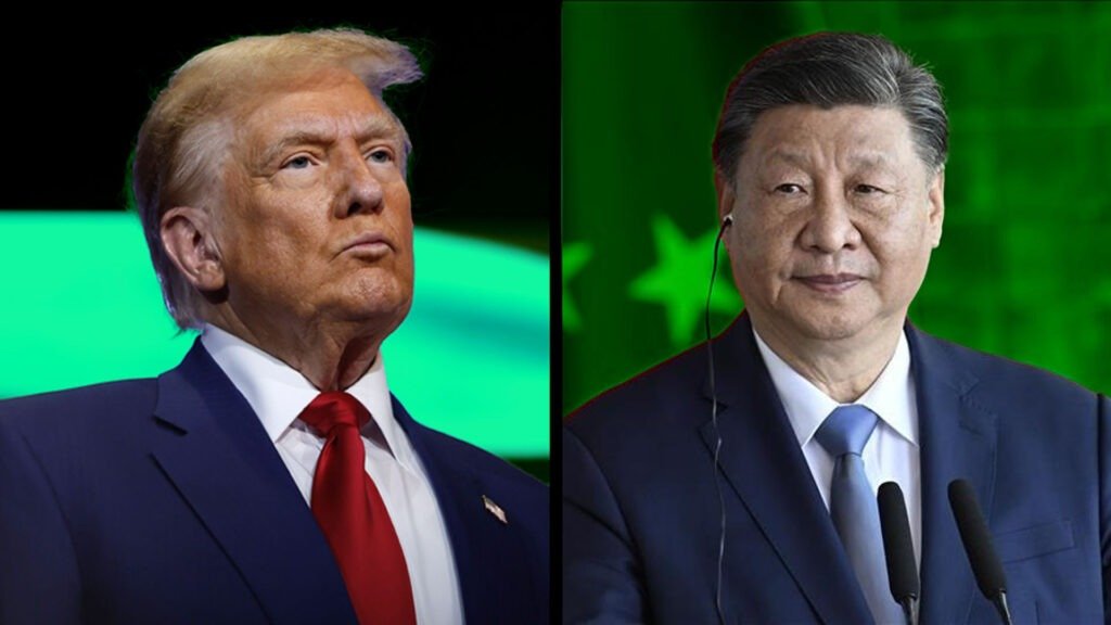 The Geopolitical Power Shift, Donald Trump and xi jinping