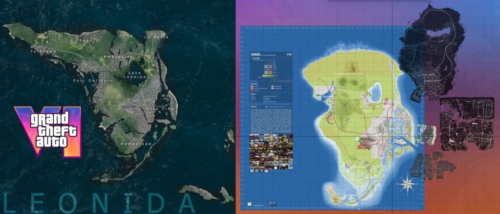 GTA 6 map leaks