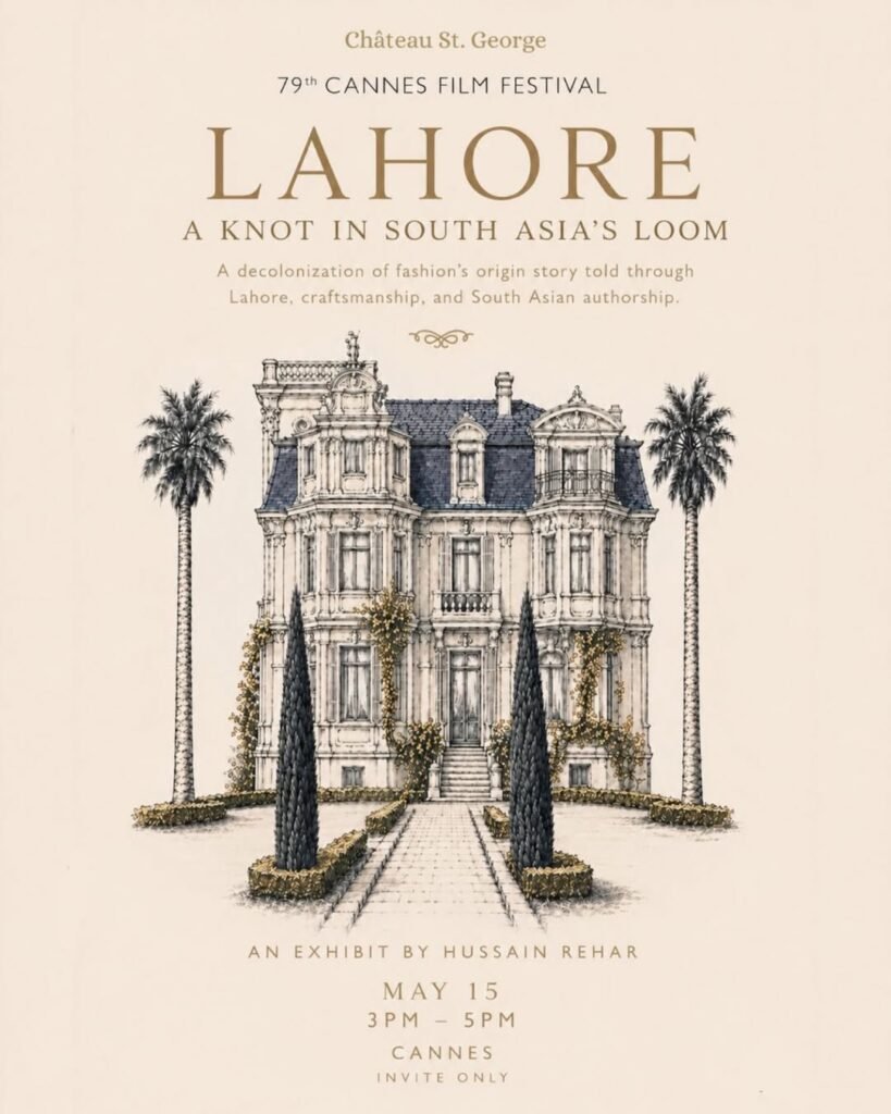 Pakistan at Cannes 2026: Hussain Rehar Changes the Game 3 Pakistan at Cannes 2026