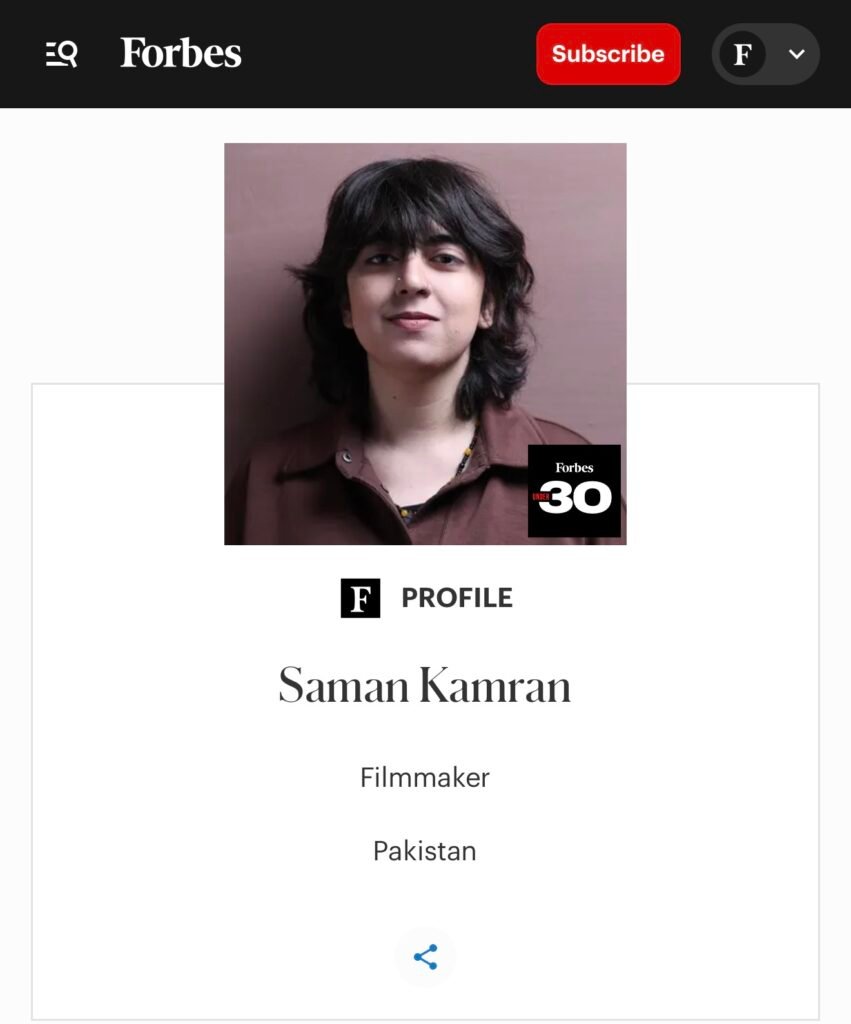 Saman Kamran Makes Forbes 30 Under 30 Asia 2026 2 Saman Kamran Forbes Profile