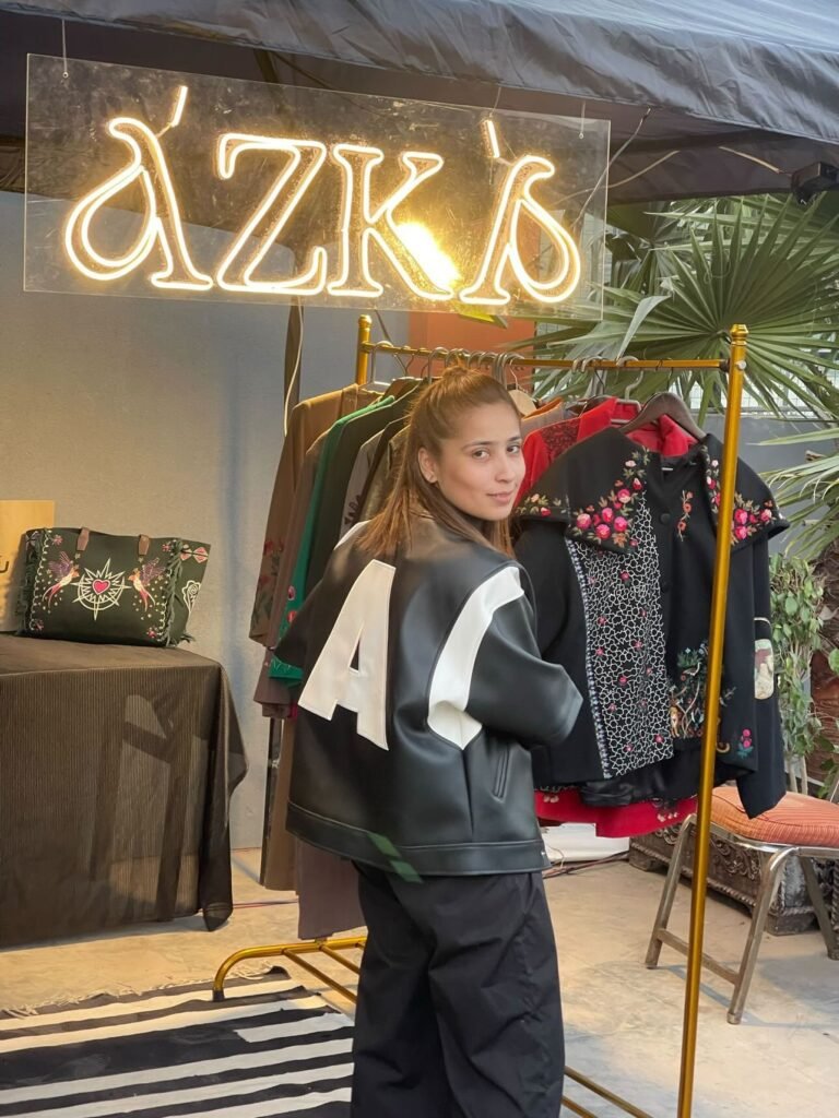 From One Stall in Lahore to Cannes: The Azka Naveed Exclusive 2 Azka Naveed Personal Picture, Azka Naveed Exclusive