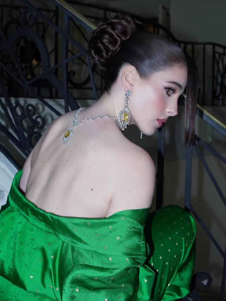 From One Stall in Lahore to Cannes: The Azka Naveed Exclusive 3 Azka Naveed Exclusive, Fatima Bosch in Azka Naveed Dress at Cannes 2026