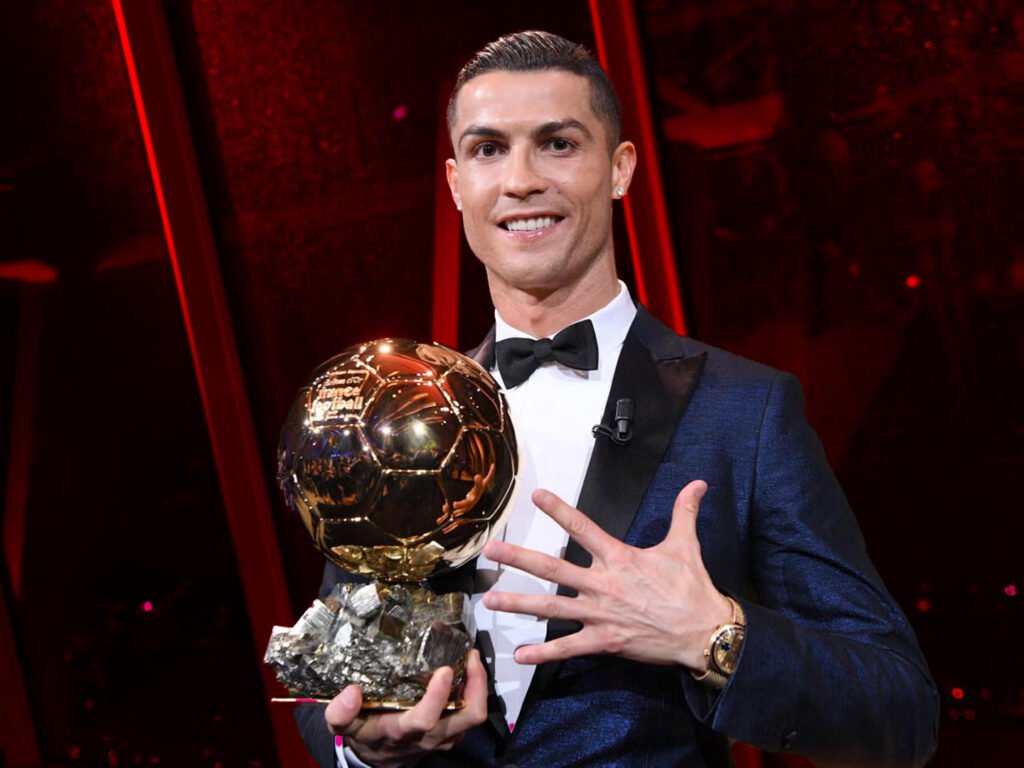 Ronaldo Just Said Goodbye to the World Cup, Not Football 4 Ronaldo with 5 Ballon d'Or Football Award