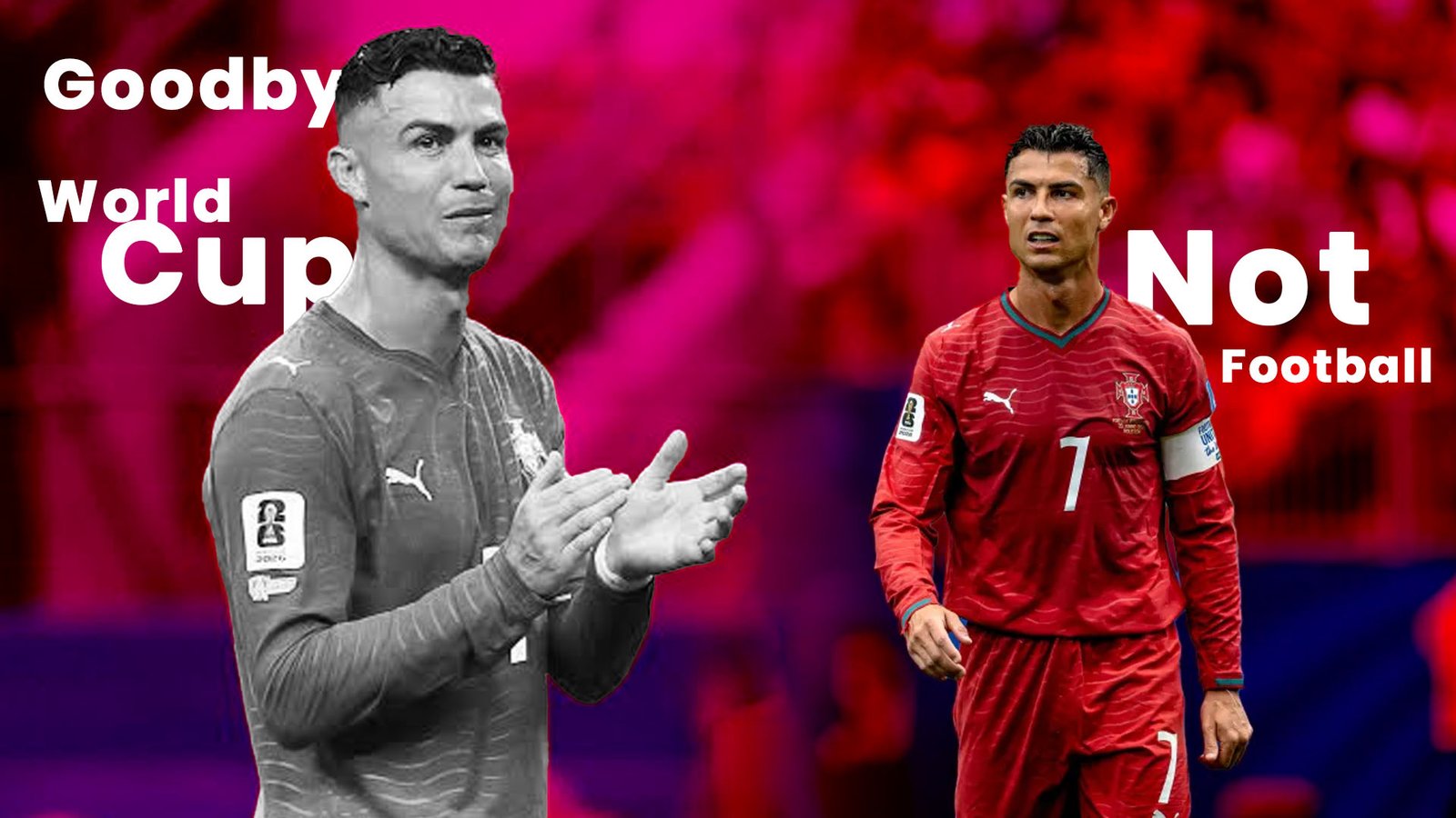 Home 1 Ronaldo Good bye to world cup not foot ball