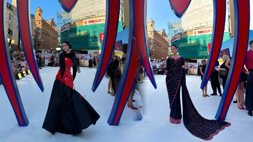 Atifa Arshad Spiderweb Sari
