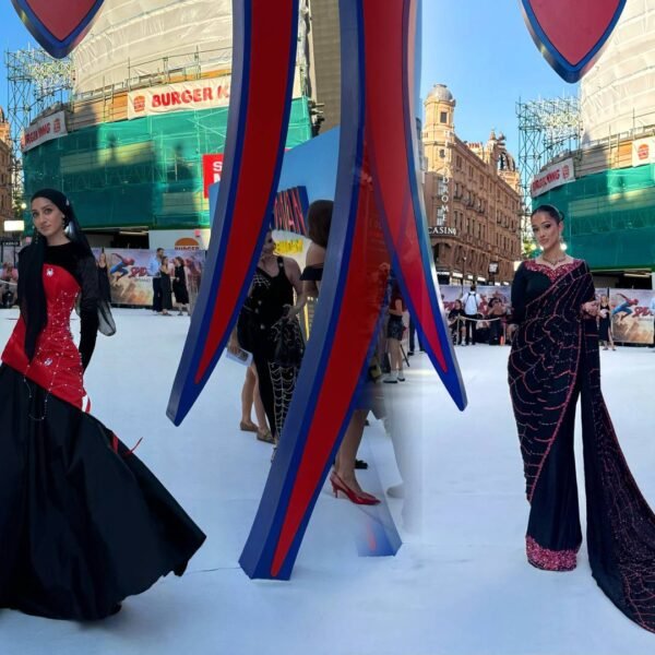 Loose Lips 16 Atifa Arshad’s Spiderweb Sari Left Marvel Looking Basic