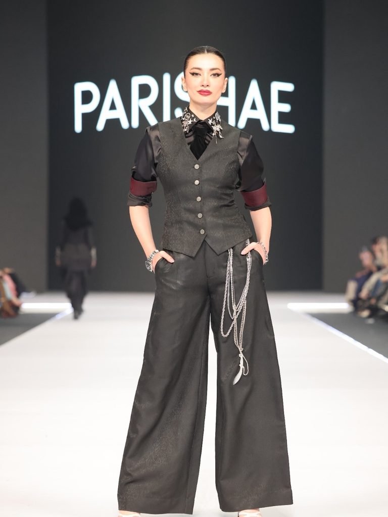 LAAM Fashion Week Season 2 Proved Celebs Aren't the Story 6 Parishae Adnan Ikhtiaar black collection at LAAM Fashion Week Season 2