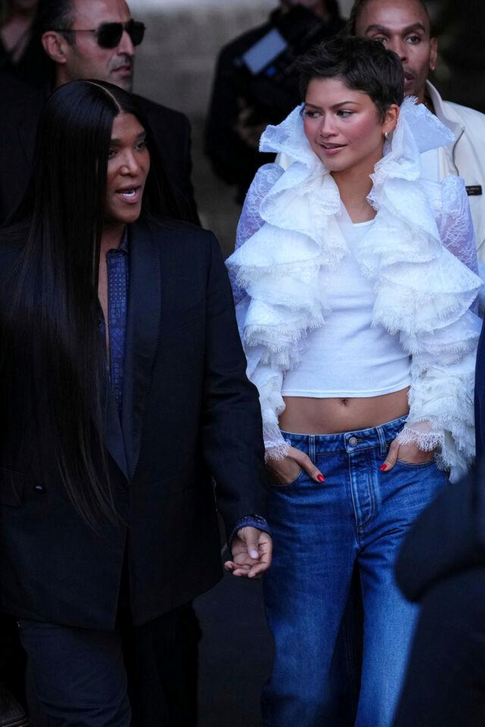 Law Roach and Zendaya Own Paris Fashion Week Finale 2026 2 Zendaya at the Paris fashion week finale