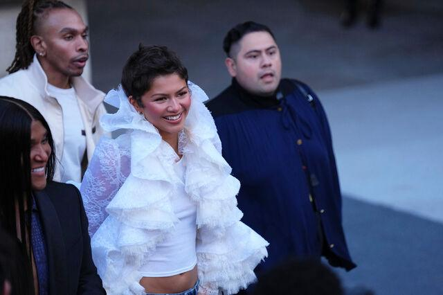 Law Roach and Zendaya Own Paris Fashion Week Finale 2026 5 Zendaya at the Paris fashion week finale